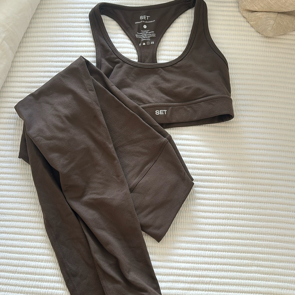 Set Active Formcloud Sports Bra and Leggings Set, both size S, WORN ONCE